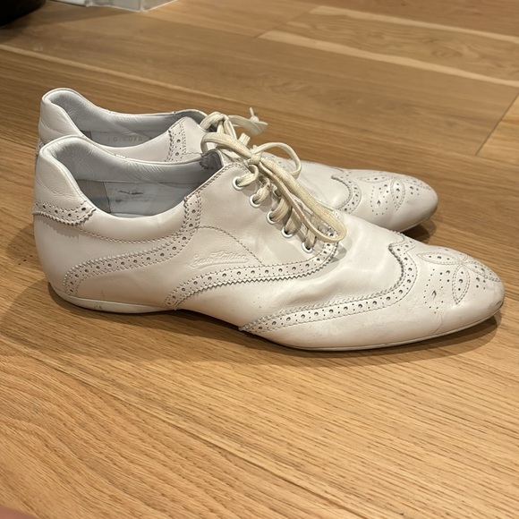 Men’s Louis Vuitton White lace up shoe, size 11 - Picture 3 of 7